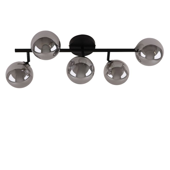 Plafonnier gris design, Remo