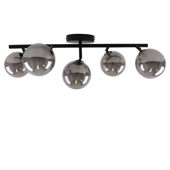 Plafonnier gris design, Remo
