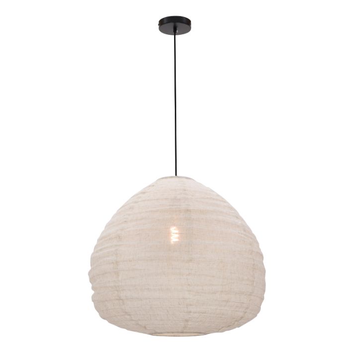 Suspension beige rustique, Leila