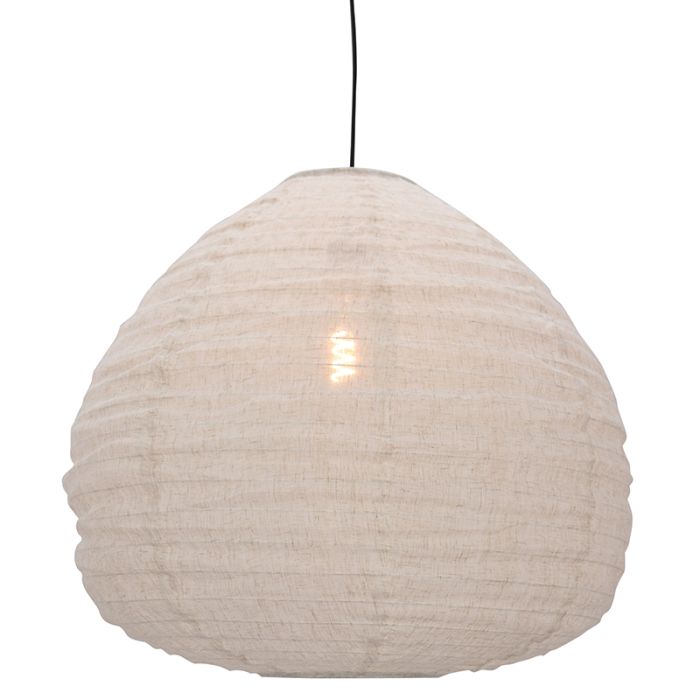 Suspension beige rustique, Leila