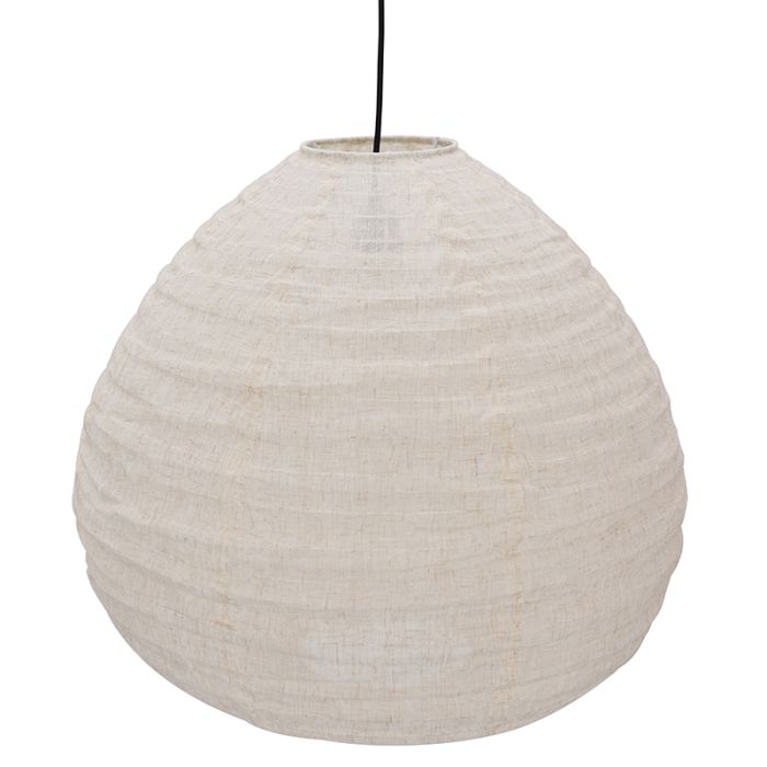Suspension beige rustique, Leila