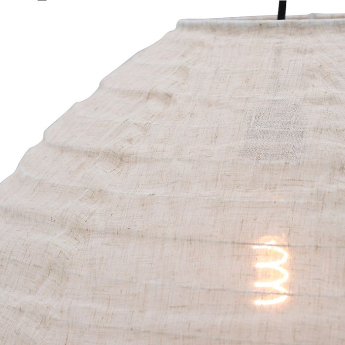 Suspension beige rustique, Leila