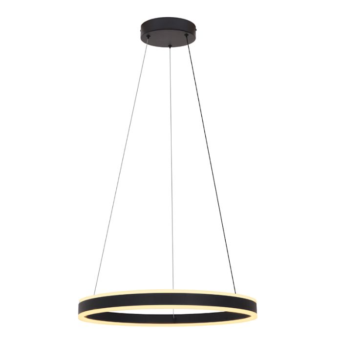 Suspension noire design, Lava, 46W, 3000K LED