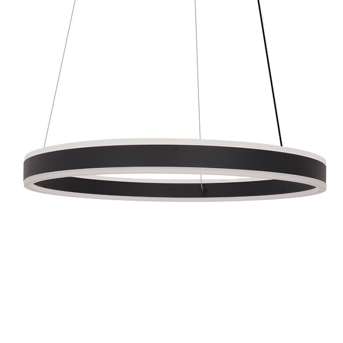 Suspension noire design, Lava, 46W, 3000K LED