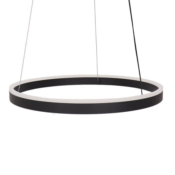 Suspension noire design, Lava, 46W, 3000K LED