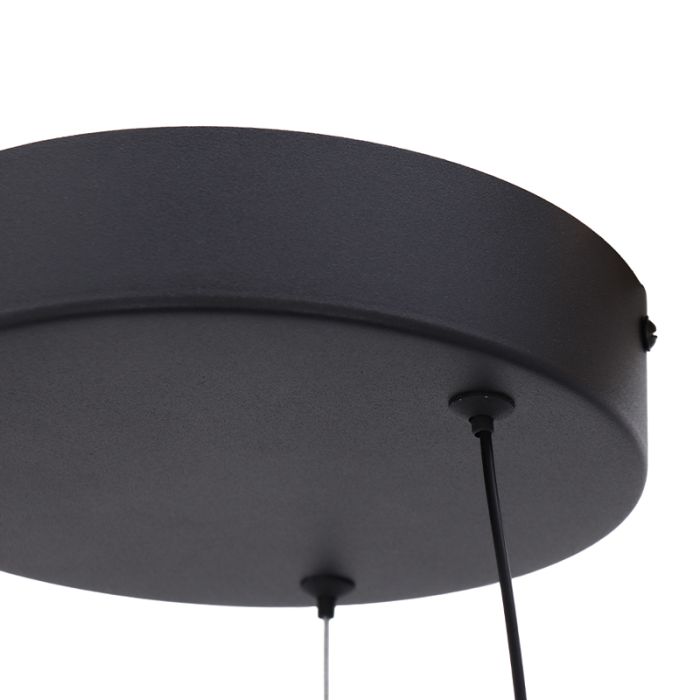 Suspension noire design, Lava, 46W, 3000K LED