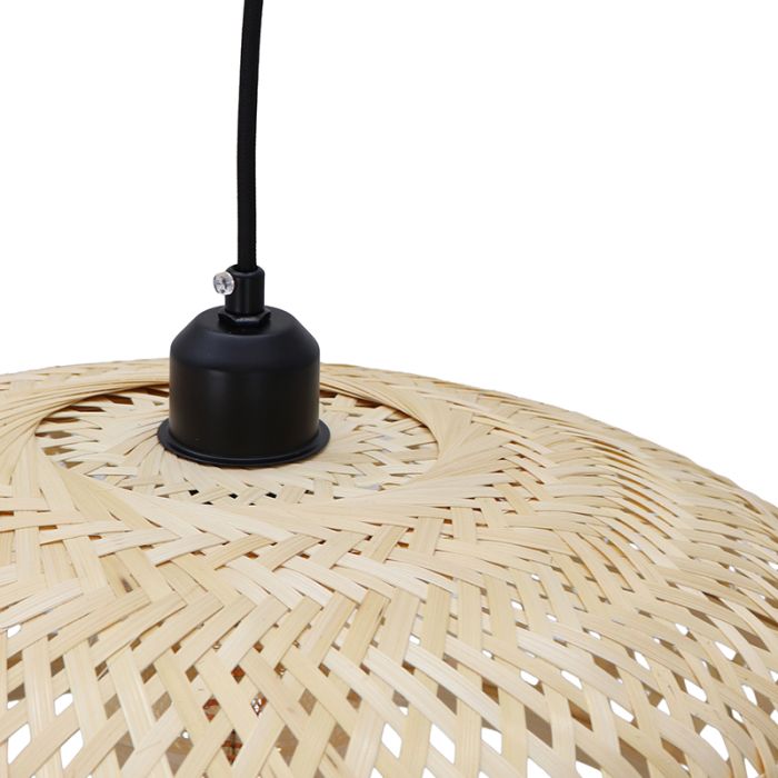 Suspension en bambou marronne, Jennifer