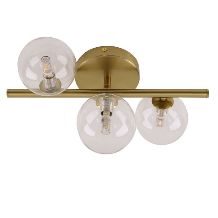 Plafonnier transparent design, Remo