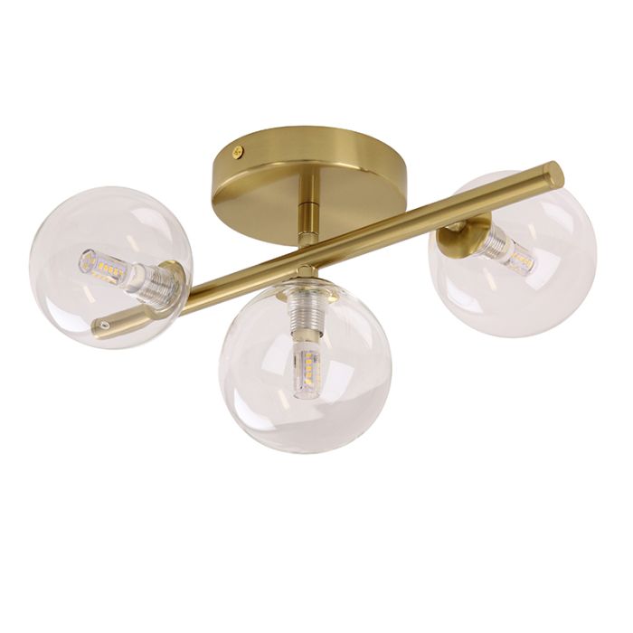 Plafonnier transparent design, Remo