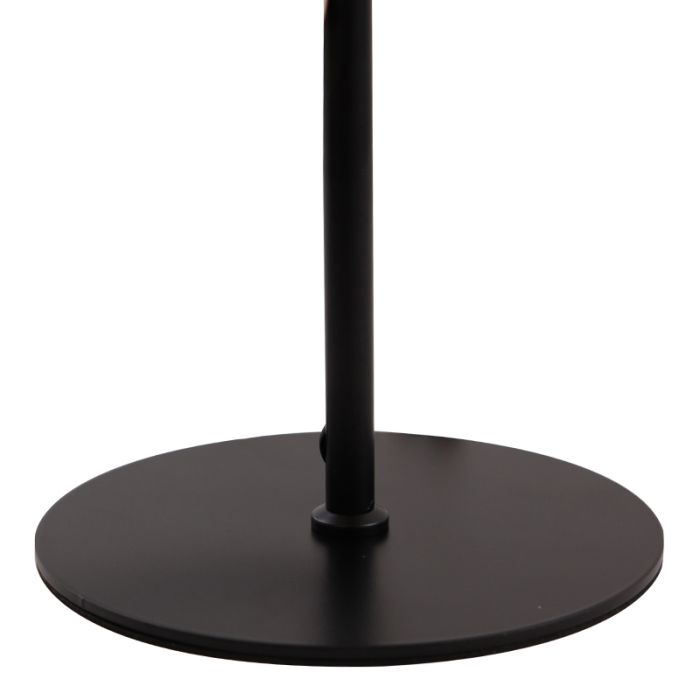 Lampe de table grise design, Remo, avec interrupteur