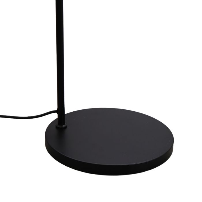 Lampadaire en bambou marron, Jennifer, avec interrupteur