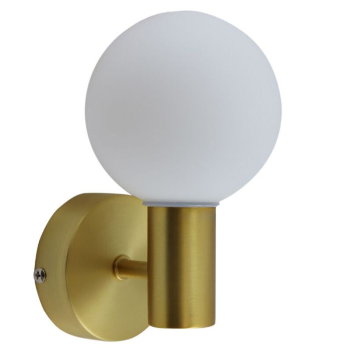 Applique salle de bain dorée moderne, Amer, IP44