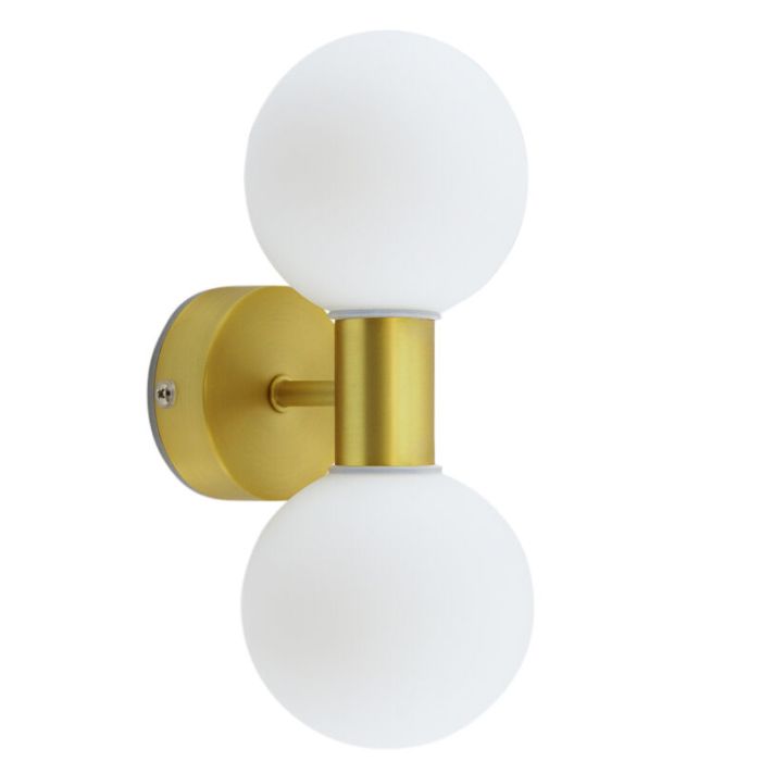 Applique salle de bain dorée moderne, Amer, IP44