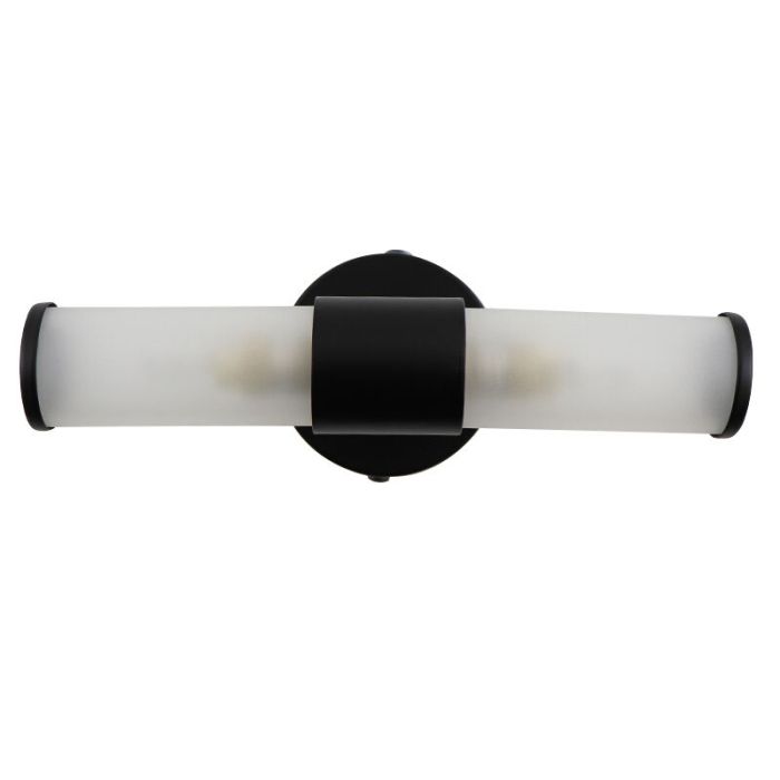 Applique salle de bain noire moderne, Callum, IP44