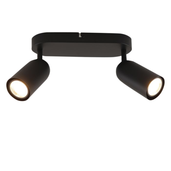 Spot plafond noir moderne, Jacey