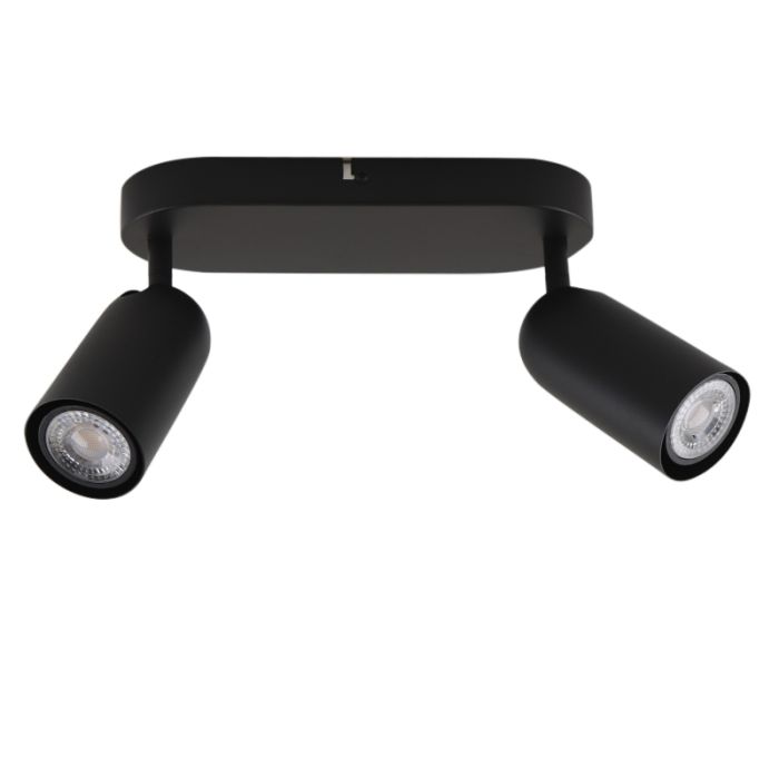 Spot plafond noir moderne, Jacey