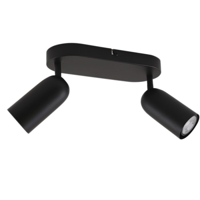 Spot plafond noir moderne, Jacey