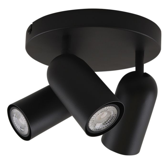 Spot plafond noir moderne, Jacey