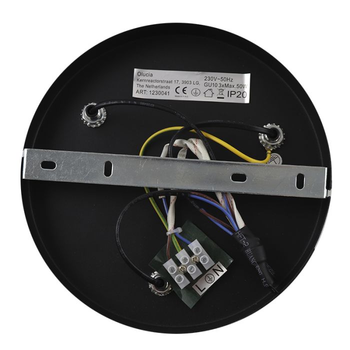 Spot plafond noir moderne, Jacey