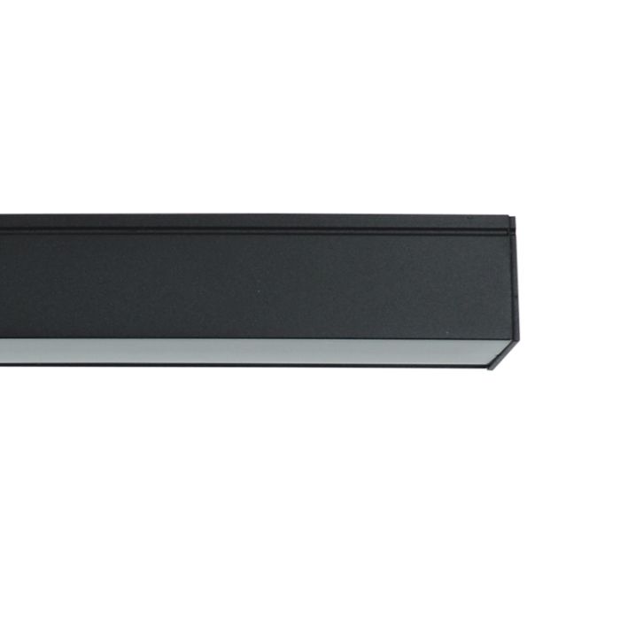 Suspension noire moderne, Iwan, 18W, 3000K LED