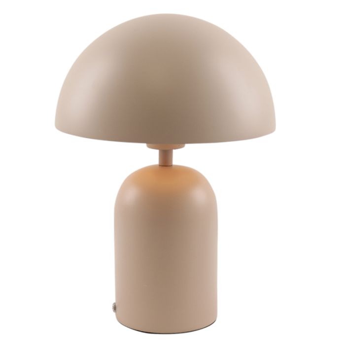 Lampe de table rose moderne, Isha, avec interrupteur