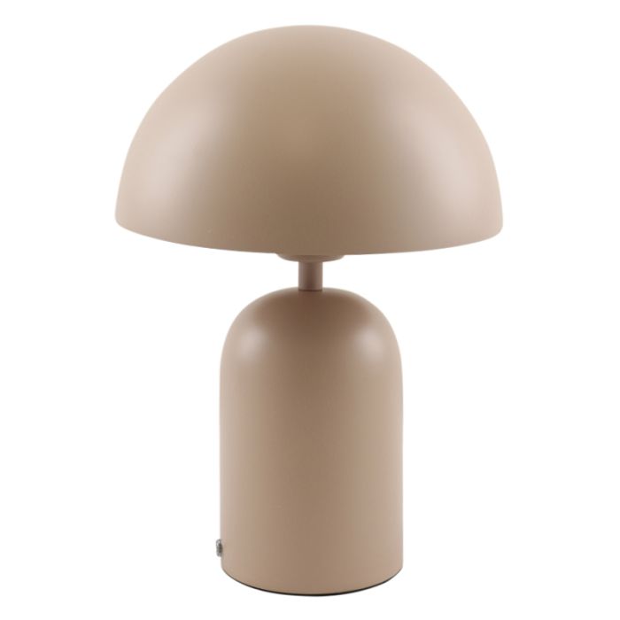 Lampe de table rose moderne, Isha, avec interrupteur