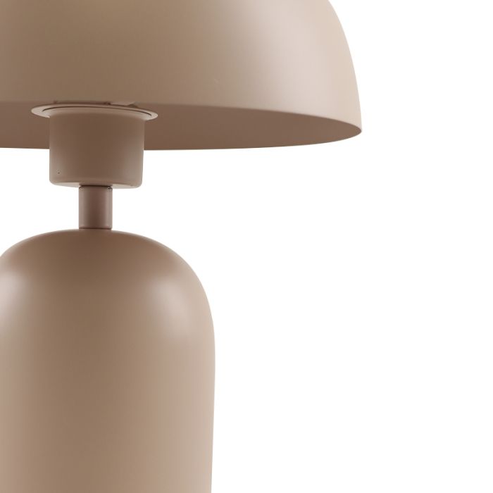 Lampe de table rose moderne, Isha, avec interrupteur