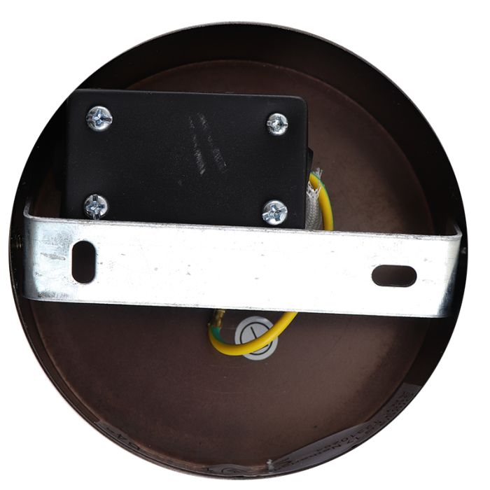 Plafonnier cuivre moderne, Amer, IP44