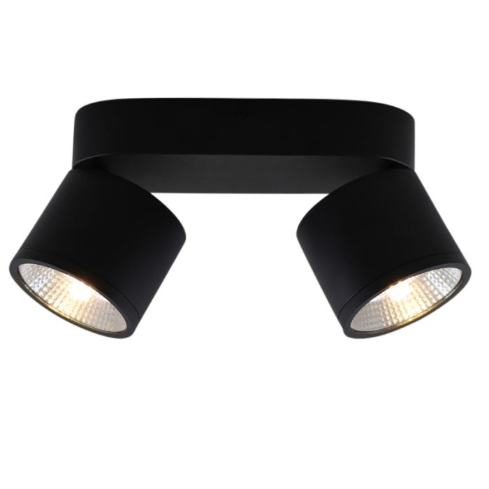 Spot plafond noir moderne, Thomas