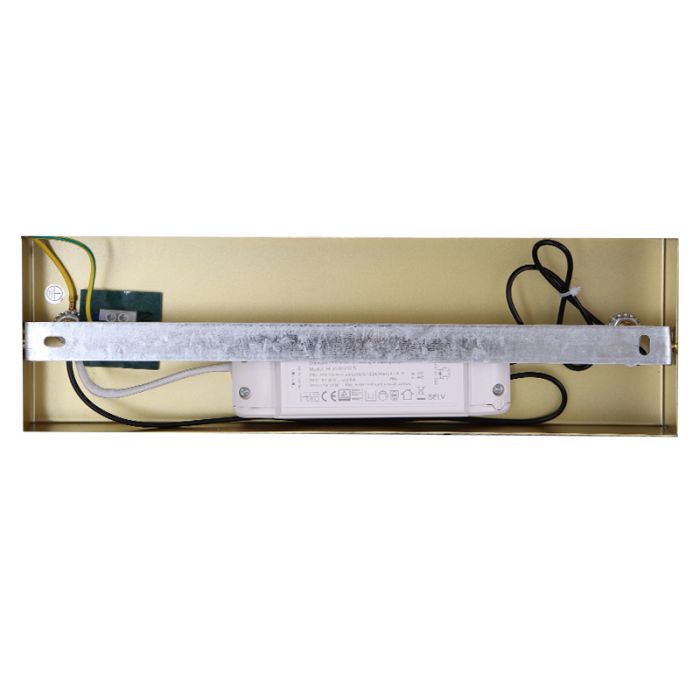 Suspension laiton moderne, Iwan, 18W, 2700K LED