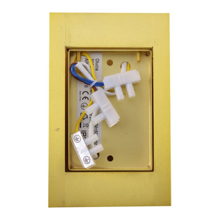 Applique murale laiton moderne, Perry