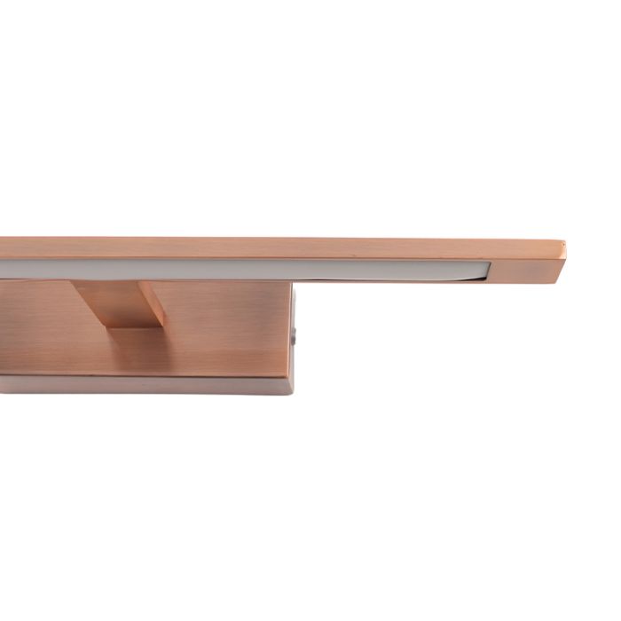 Applique salle de bain cuivre moderne, Steffy, 6W, 2700K LED, IP44