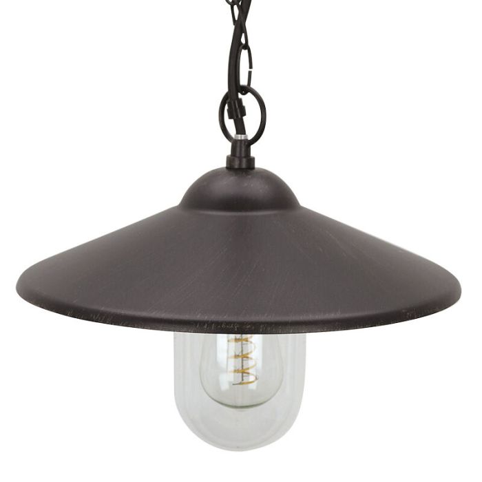 Luminaire extérieur couleur rouille classique, Maxx, IP44