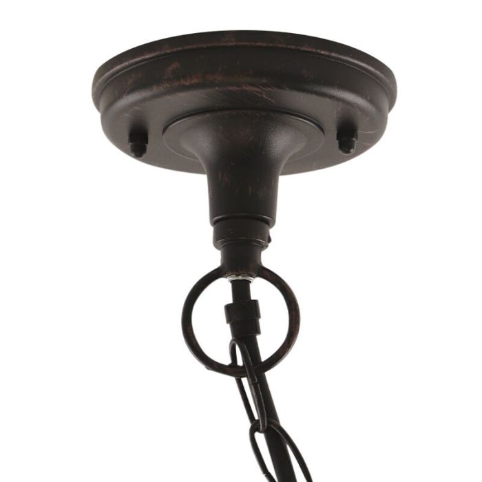 Luminaire extérieur couleur rouille classique, Maxx, IP44