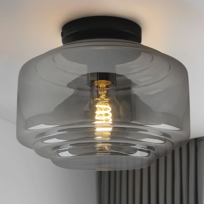 Lampe plafond grise design, Maret