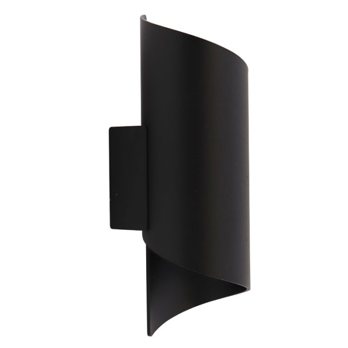 Applique up and down noire moderne, Selda
