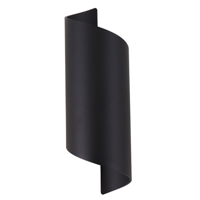 Applique up and down noire moderne, Selda