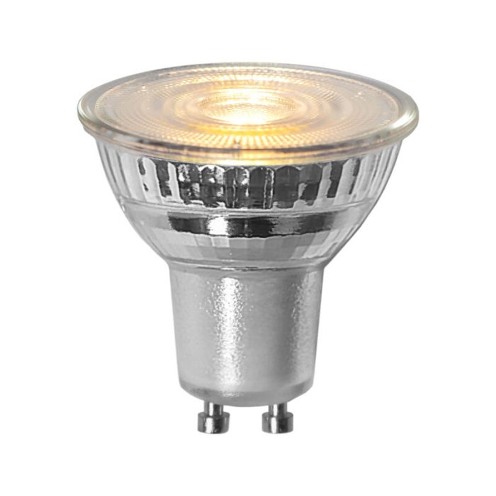 GU10 ampoule LED dimmable, Atilla, transparent, 4,4w, 3000K