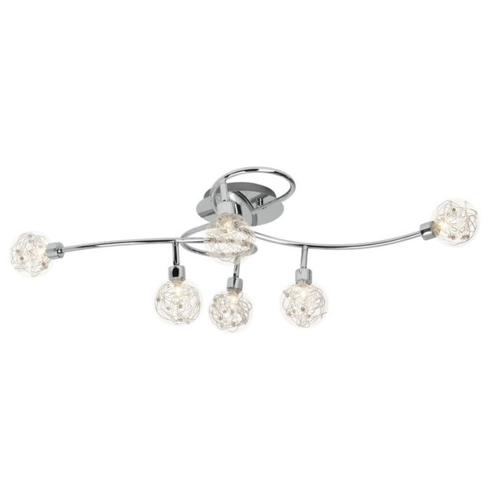 Spot plafond chromé design, Nessa