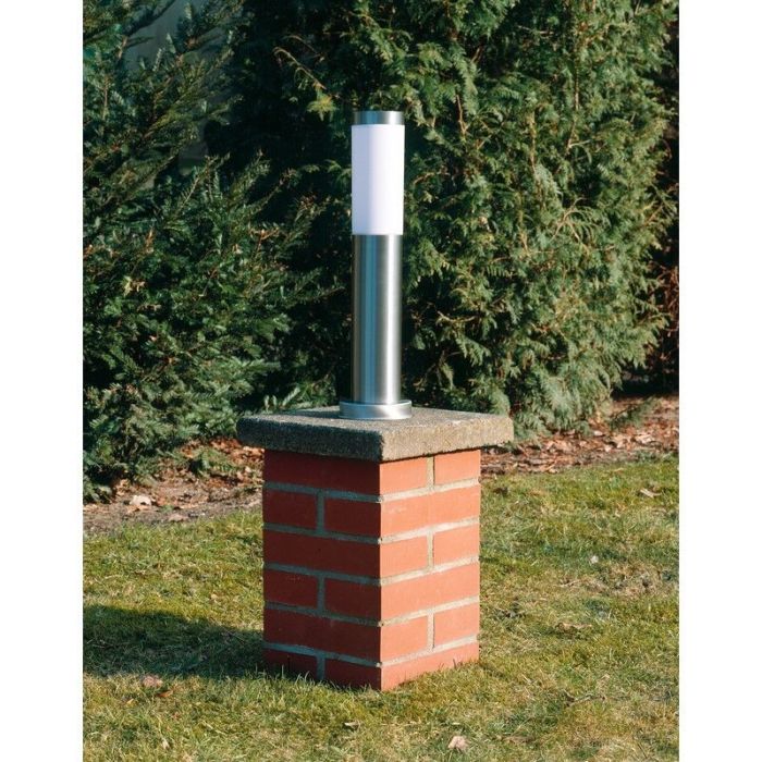 Luminaire extérieur chromé en plastique, Tom, IP44