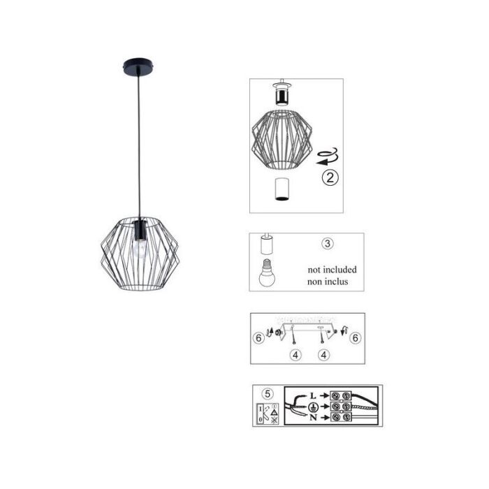 Suspension noire industrielle, Alvina