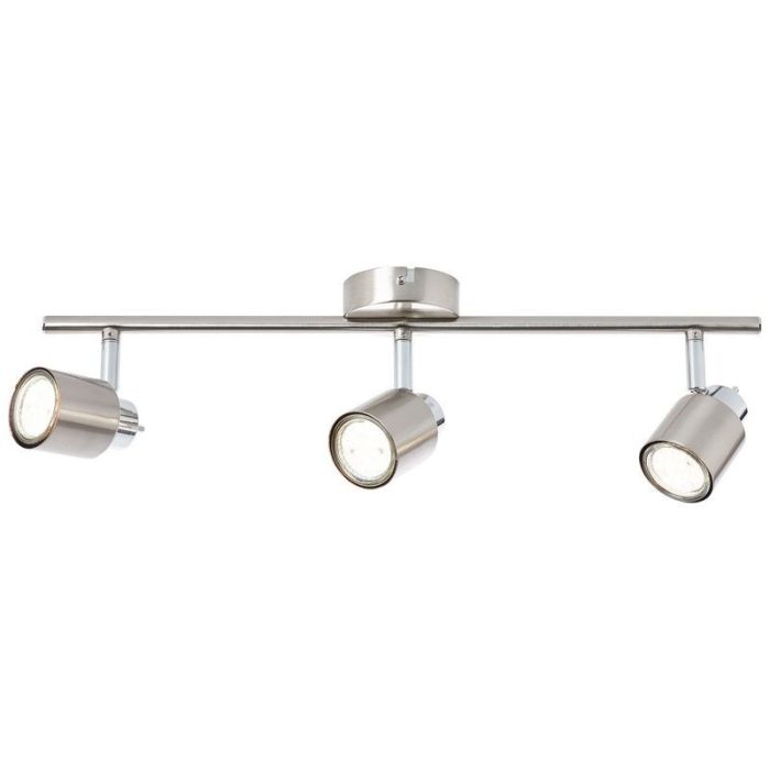 Plafonnier nickel moderne, Fenne