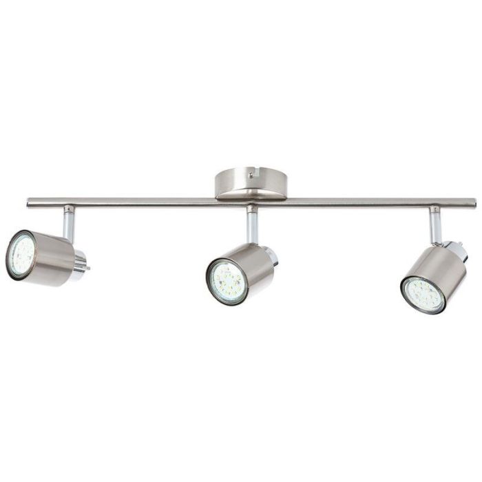 Plafonnier nickel moderne, Fenne