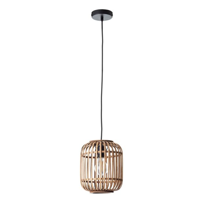 Suspension en bois marronne, Brain