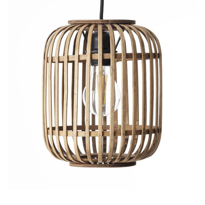Suspension en bois marronne, Brain