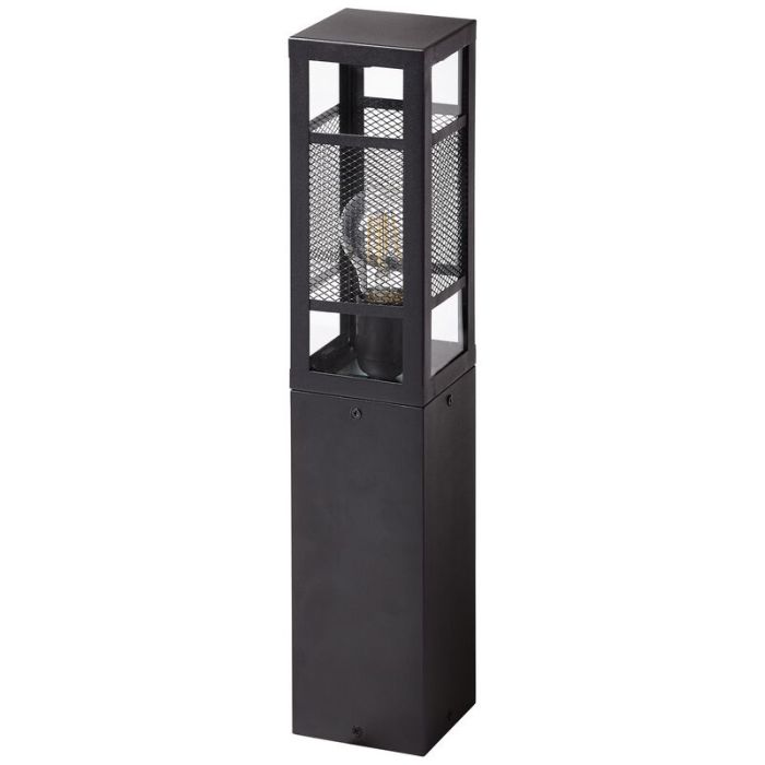 Luminaire extérieur noir industriel, Ramla, IP44