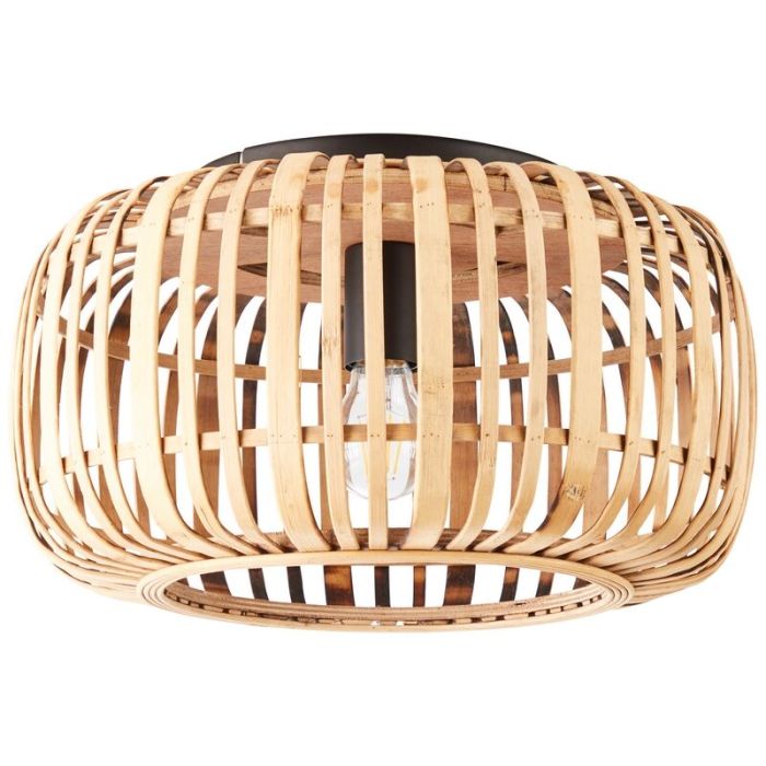 Lampe plafond en bois marronne, Brain