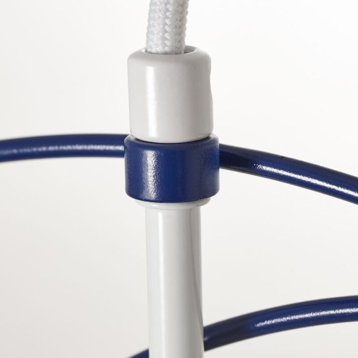 Suspension pour enfants bleue en métal, Razia