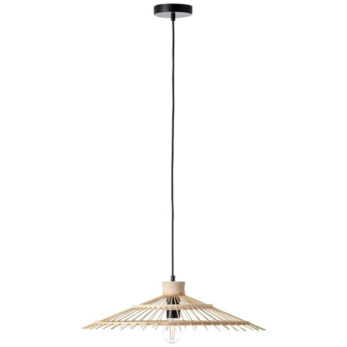 Suspension en bois noire, Idris