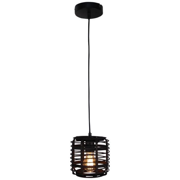 Suspension en bois noire, Deacon